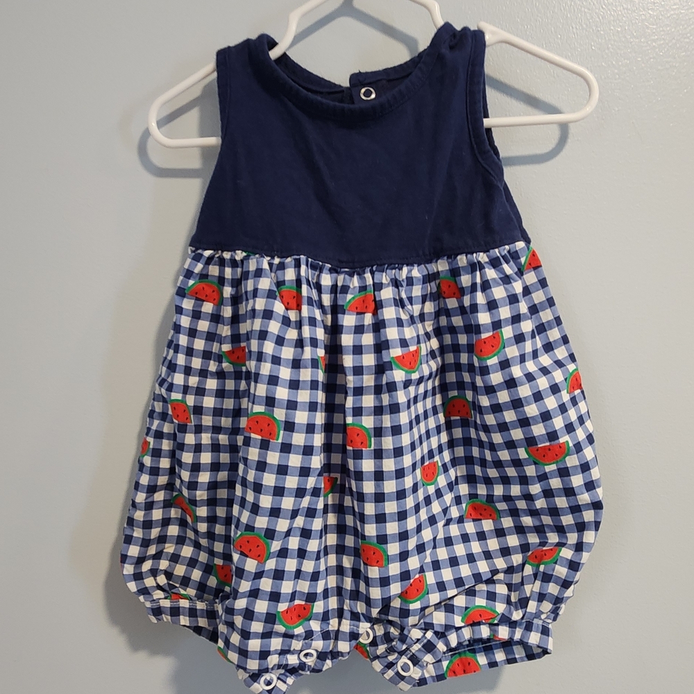 Carter's Navy Baby Romper